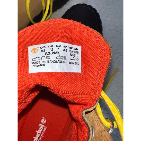 Timberland Womens Heritage Rubber-Toe Waterproof Boots - sz 9.5 - L15 - Picture 11 of 12